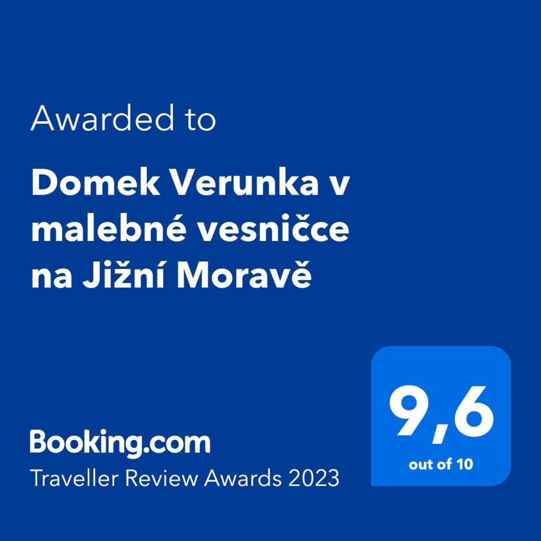 Domek Verunka V Malebne Vesnicce Na Jizni Morave Svatoborice Εξωτερικό φωτογραφία